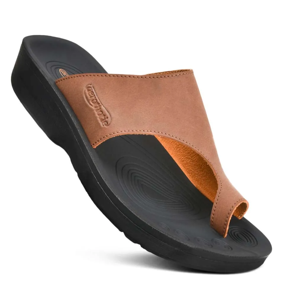 Aerothotic - Regan Comfortable Split Toe Womens Sandals