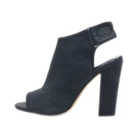 Aldo Peep Toe Fabric Black Colour For Women