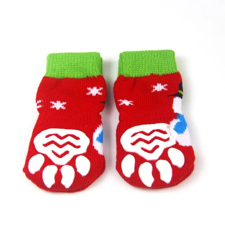 Anti-Skid Snowman Socks