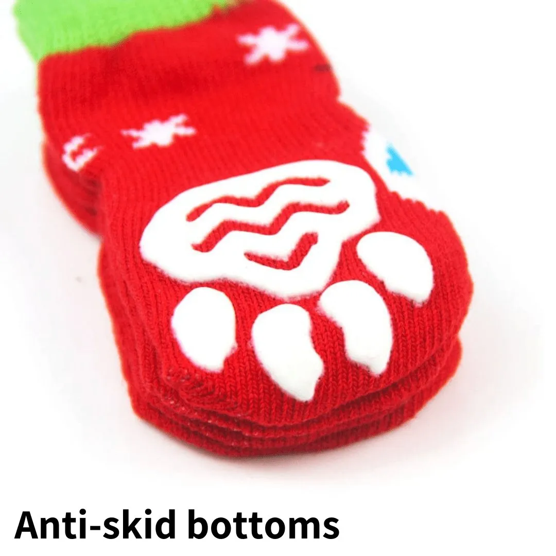 Anti-Skid Snowman Socks