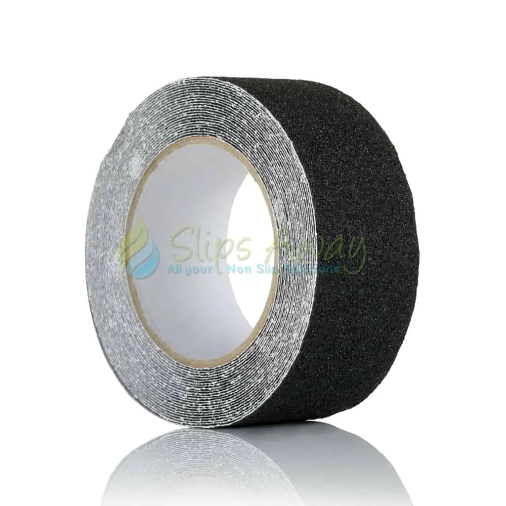 Anti Slip Tape Roll Standard Grade - Black 7.62m