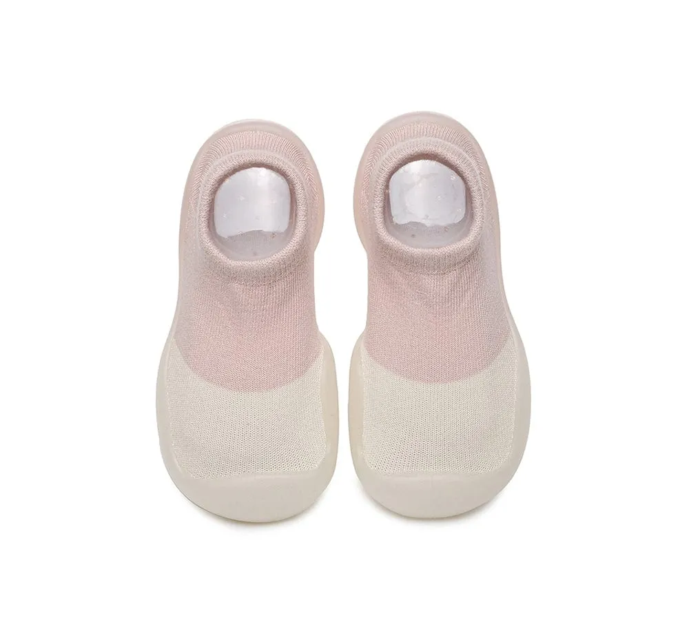 Baby Knit Bootie Anti-slip Sole Luca