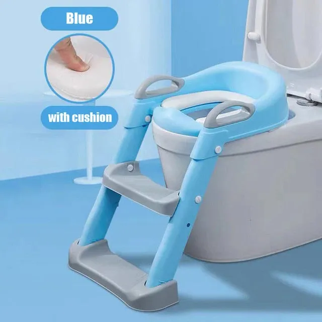 Baby Potty Seat with Anti-Slip Ladder