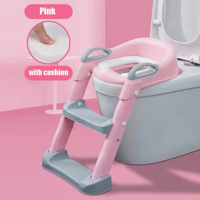 Baby Potty Seat with Anti-Slip Ladder