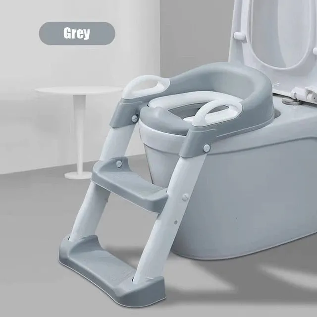 Baby Potty Seat with Anti-Slip Ladder