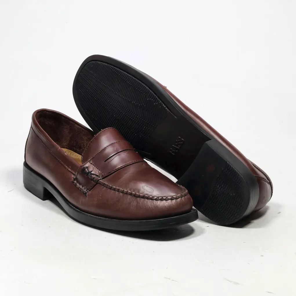 Bass Weejuns Loafers Leather Brown Colour For Men