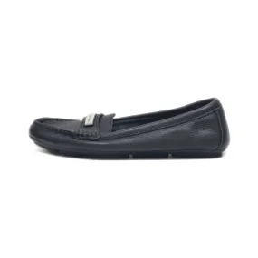 Calvin Klein Loafers Leather Black Colour For Women