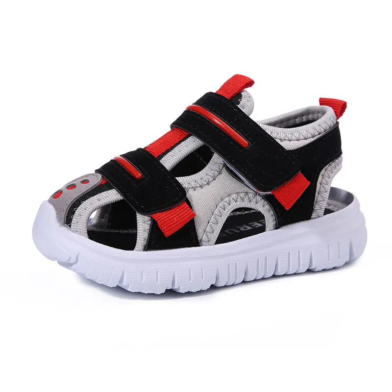 Children Sandals Boys Girls Beach Shoes Soft Lightweight Closed-Toe Outdoor Kids Toddler Sandasl