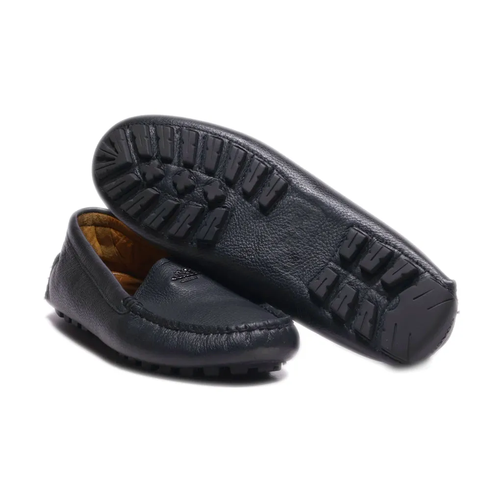 Coach Driver Loafers Leather Black Colour For Women