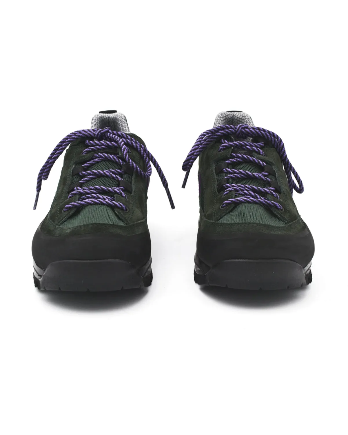 Diemme Grappa Green & Purple Suede Hiking Sneaker