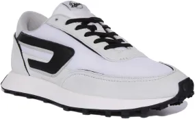 Diesel S Racer Lc In White Black For Men