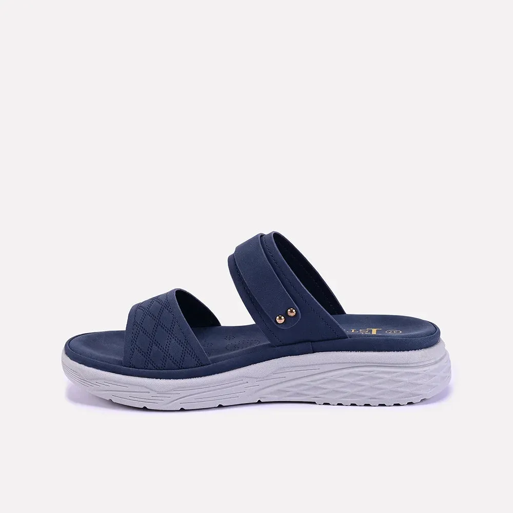 Esther Blue Casual Slippers 0412621