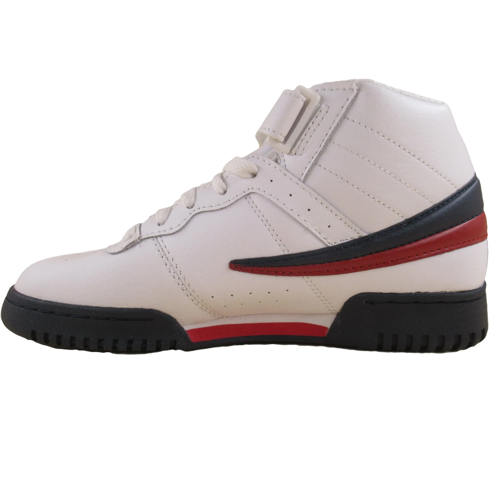 Fila Kids F-13 Grade-School White Navy Red Casual Athletic Shoes