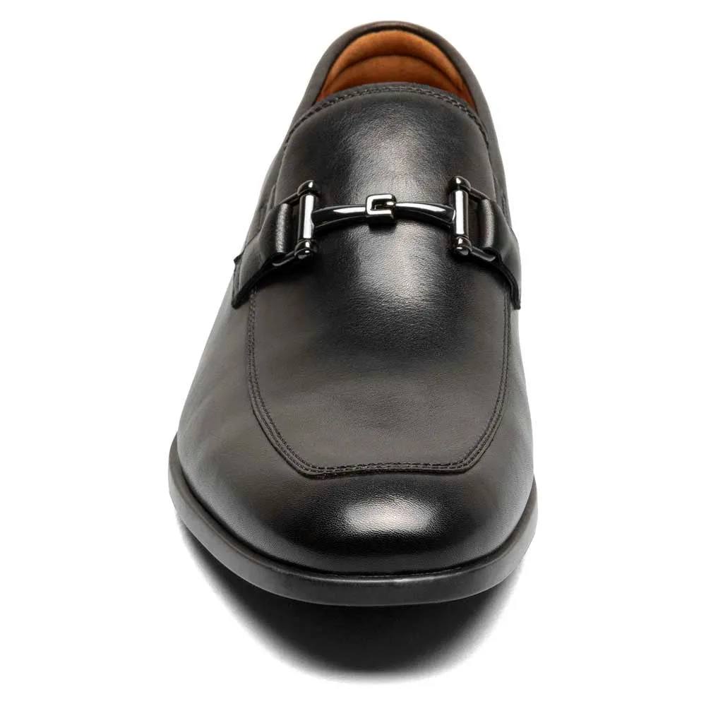 Florsheim Zaffiro Moc Toe Black Bit Loafer