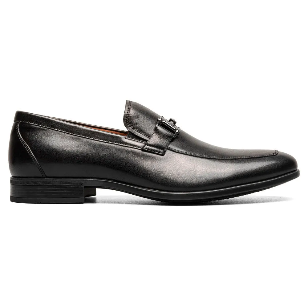 Florsheim Zaffiro Moc Toe Black Bit Loafer