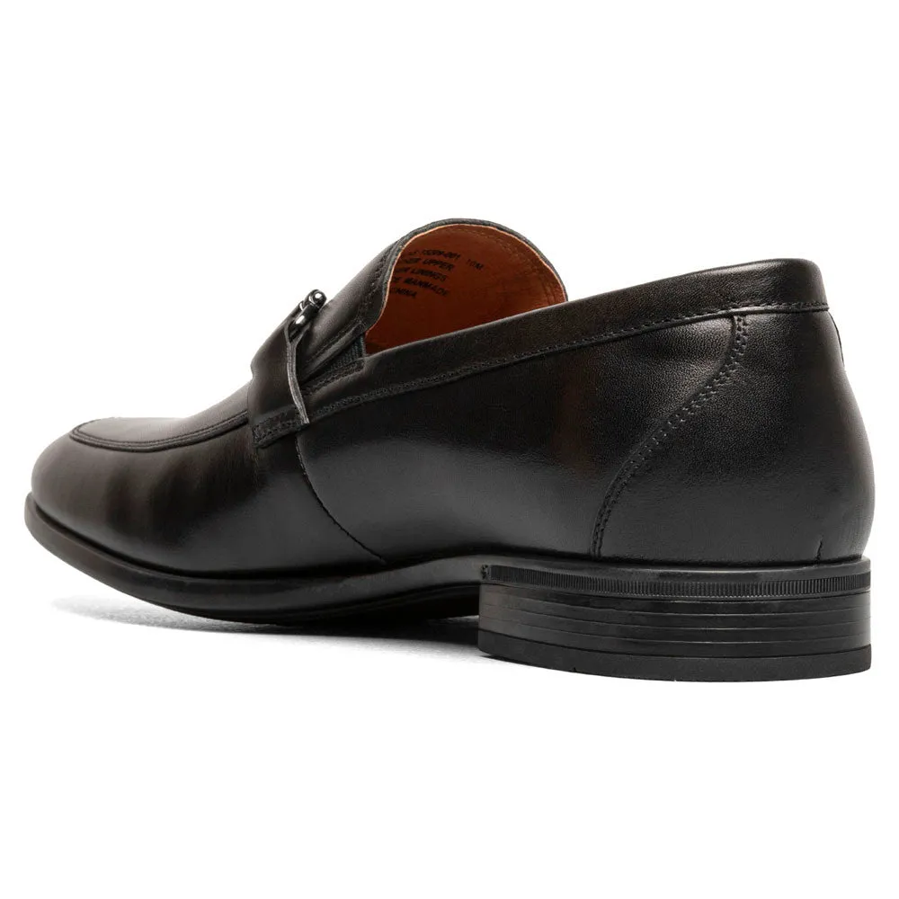 Florsheim Zaffiro Moc Toe Black Bit Loafer