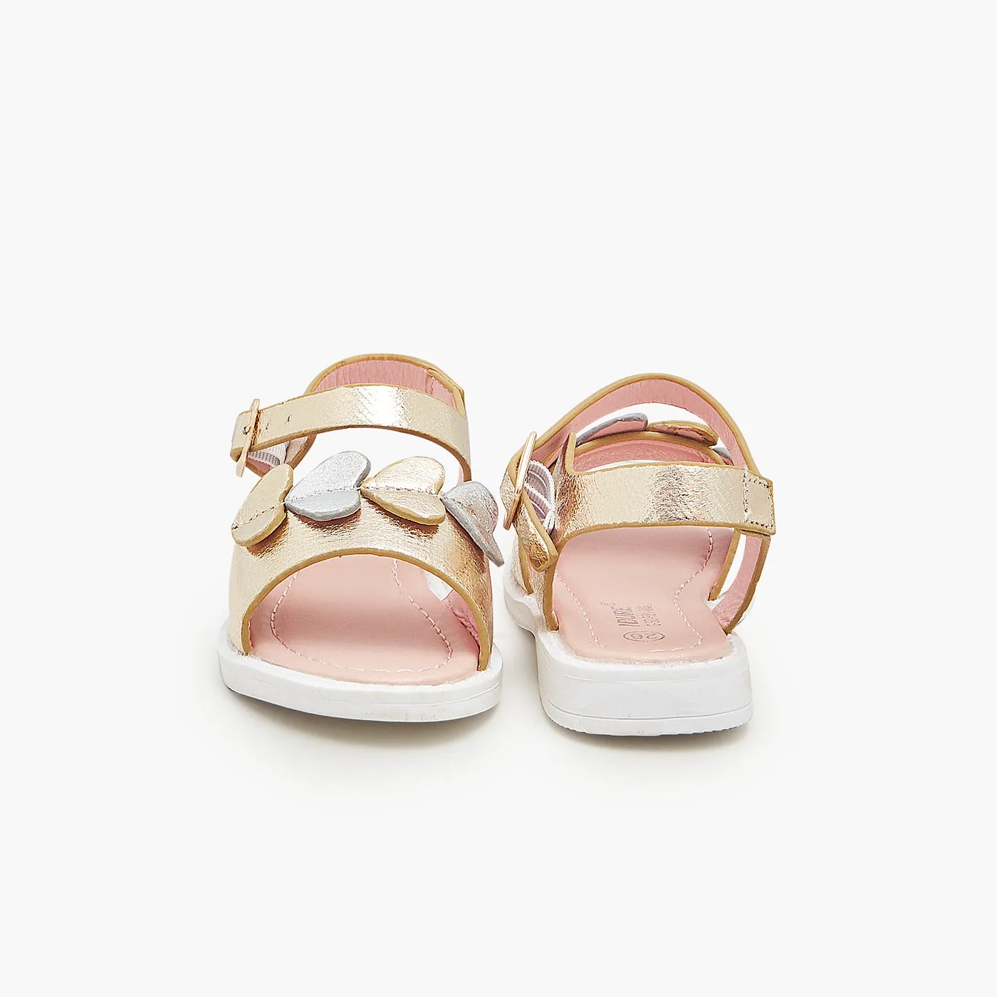 Girls Shiny Sandals