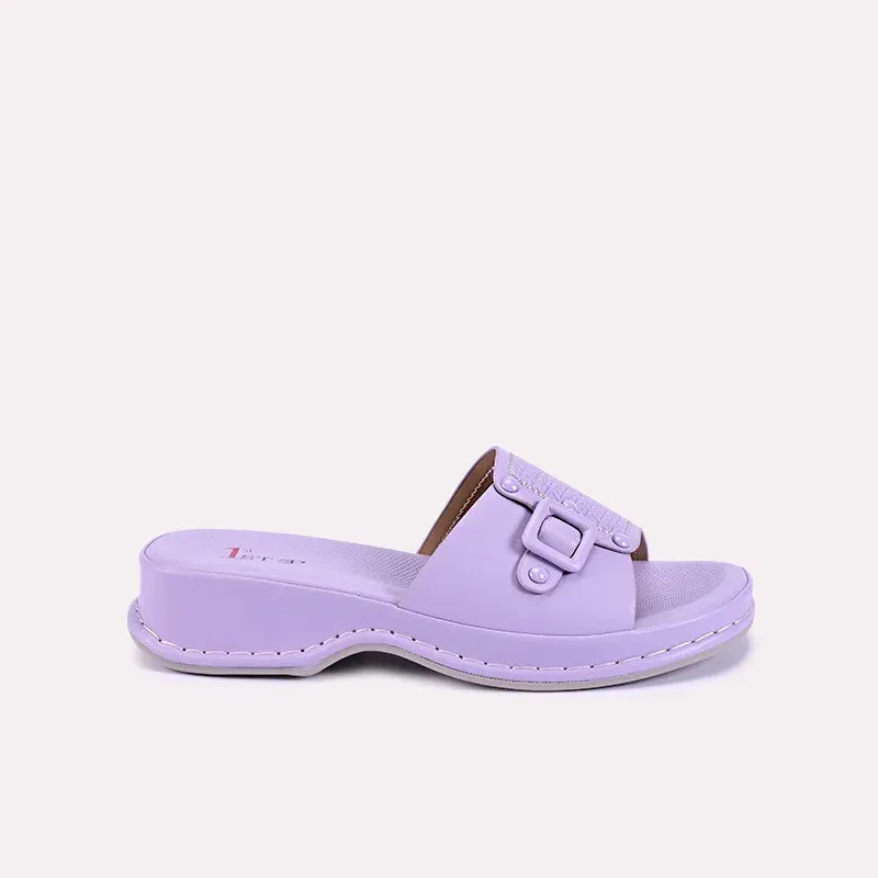 Greer Purple Casual Slippers 0412616