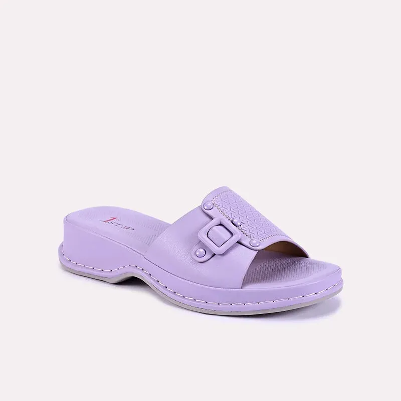 Greer Purple Casual Slippers 0412616