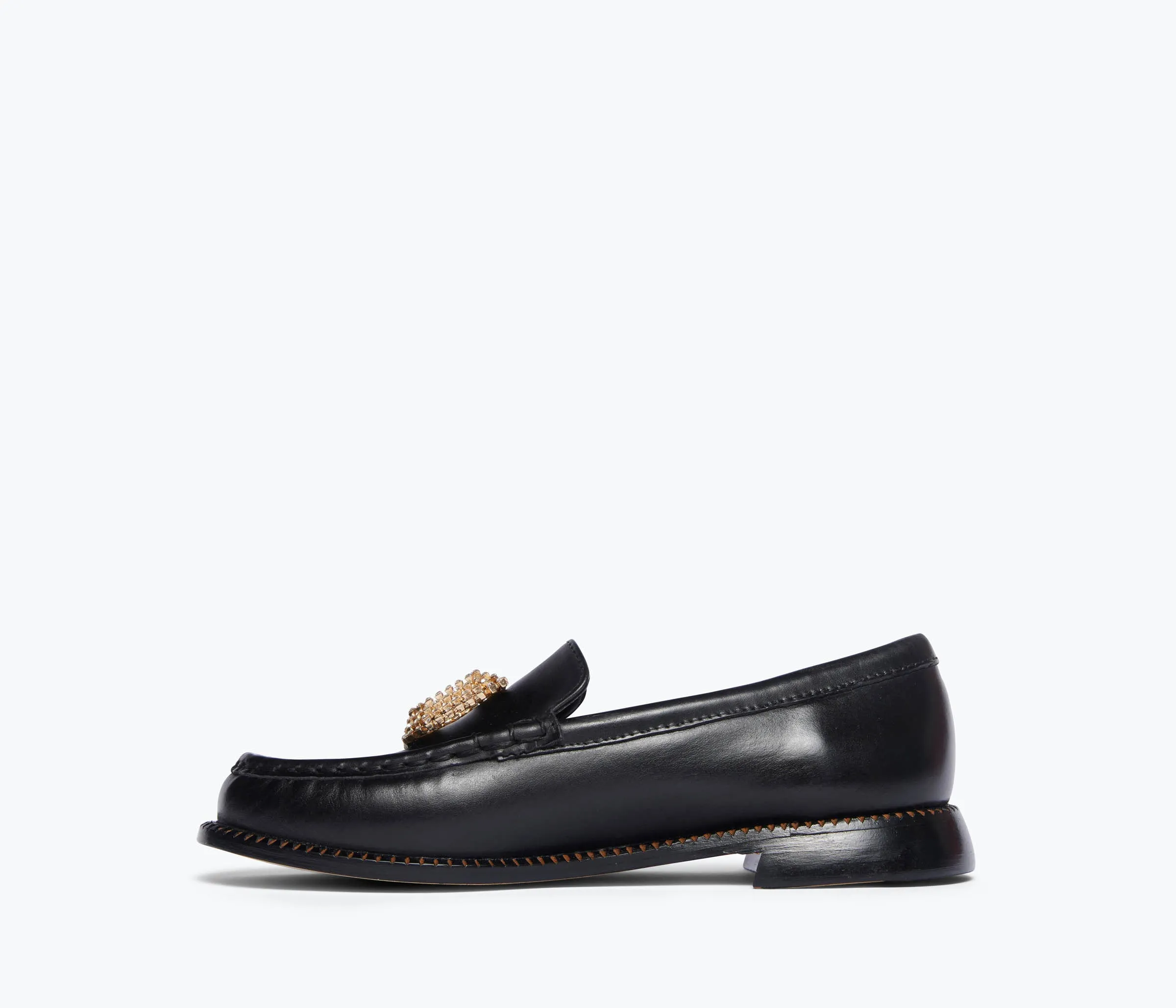 MATEO CRYSTAL PENNY LOAFER