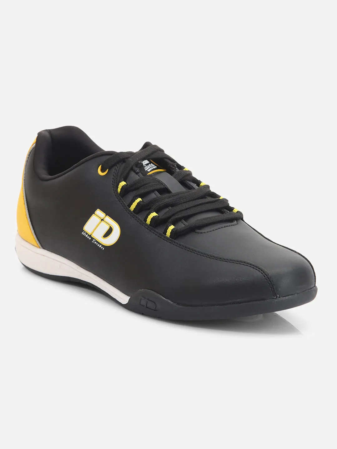 Men's Black Urban Casual Lace Up Sneaker (ID3078)