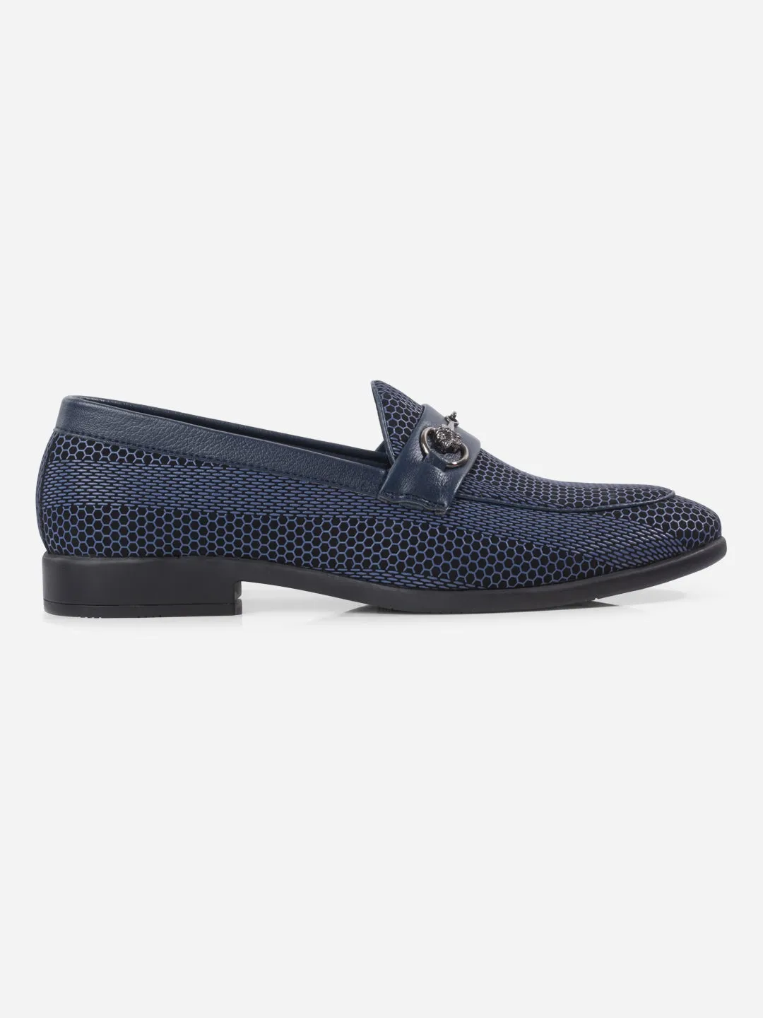 Men's Blue 3D Finish Fashion Slip On (IX1085)