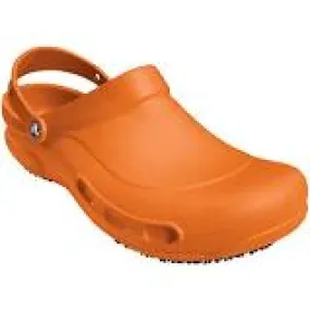 Mens CROCS BISTRO MARIO BATALI Slip on Clog Shoes Sandals Vegan ORANGE TANGERINE 15 NEON BRIGHT