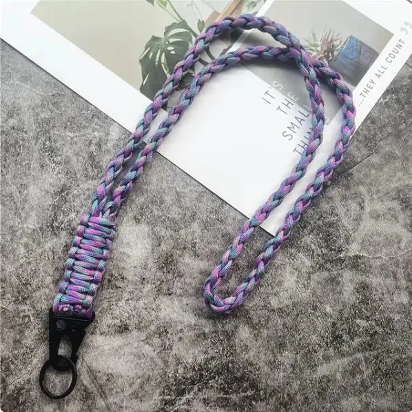 Multifunctional Hand-Woven Lanyard