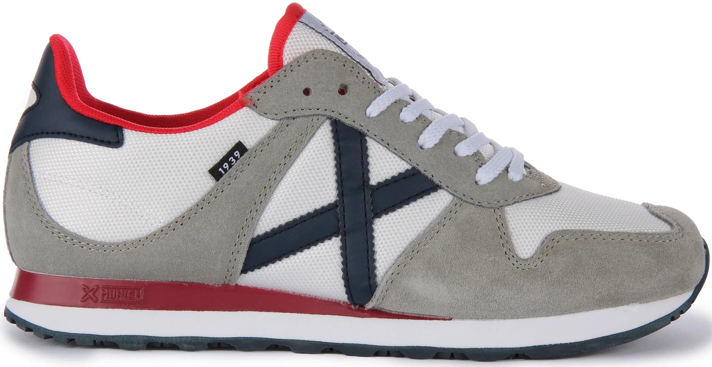 Munich Massana 434 In White Grey For Men