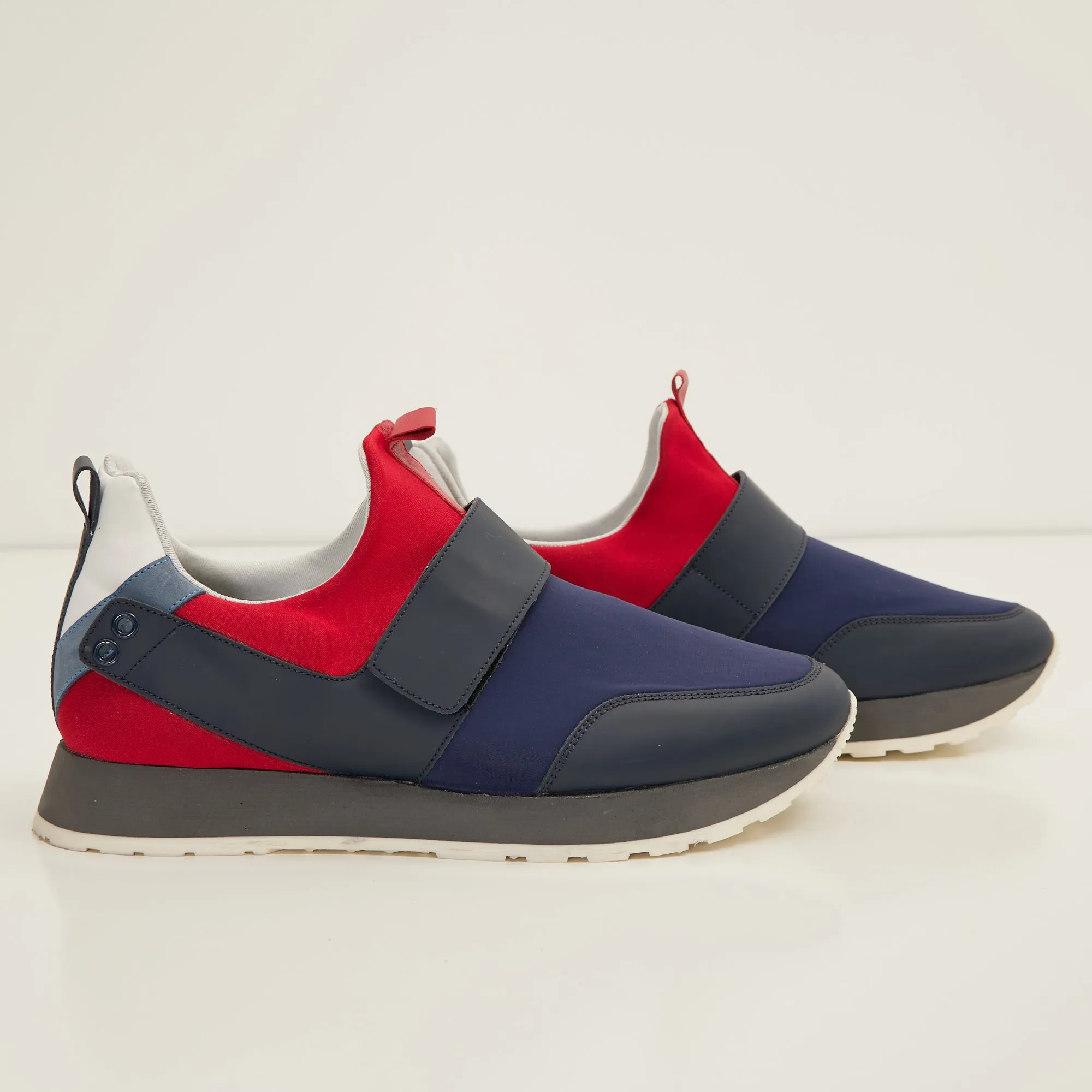 Neoprene Racers - Navy Red