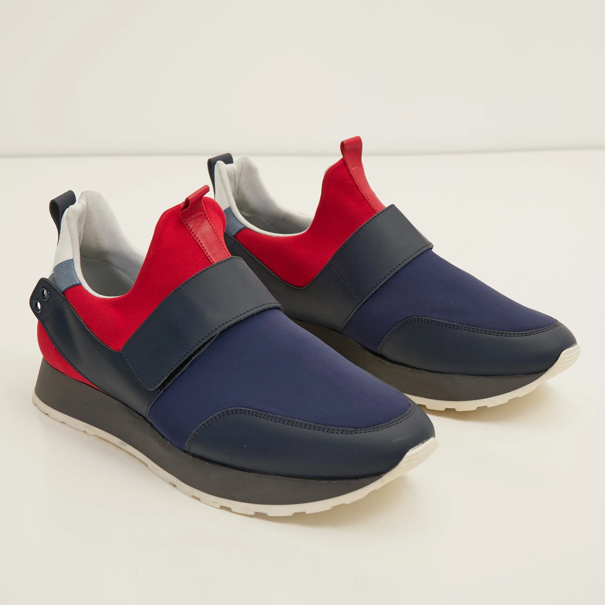 Neoprene Racers - Navy Red