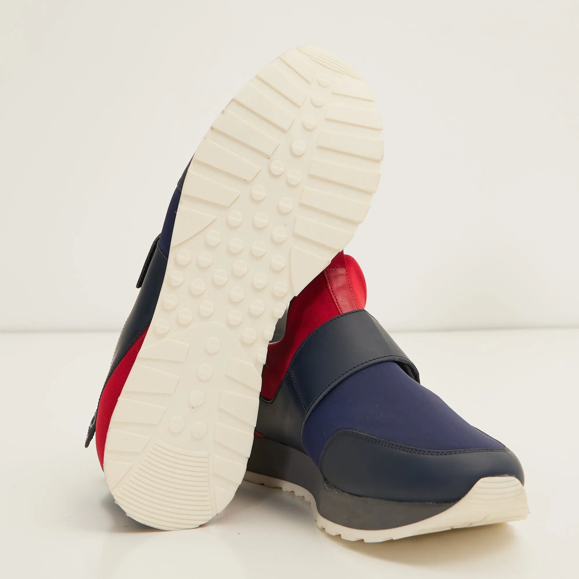 Neoprene Racers - Navy Red