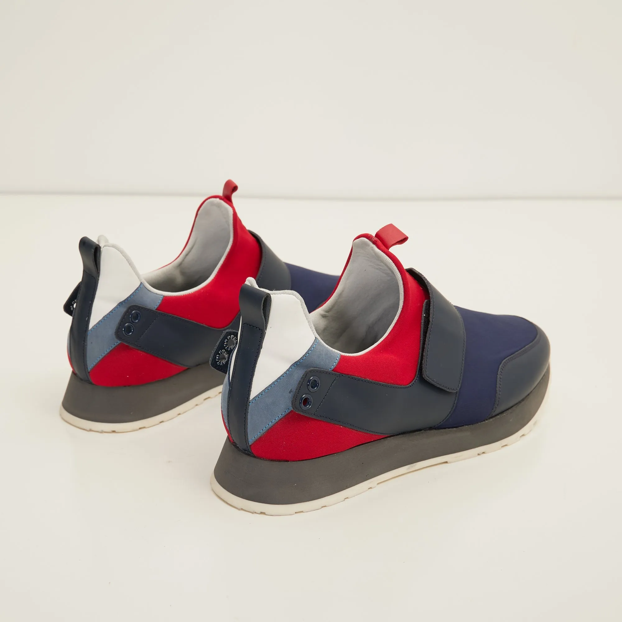 Neoprene Racers - Navy Red