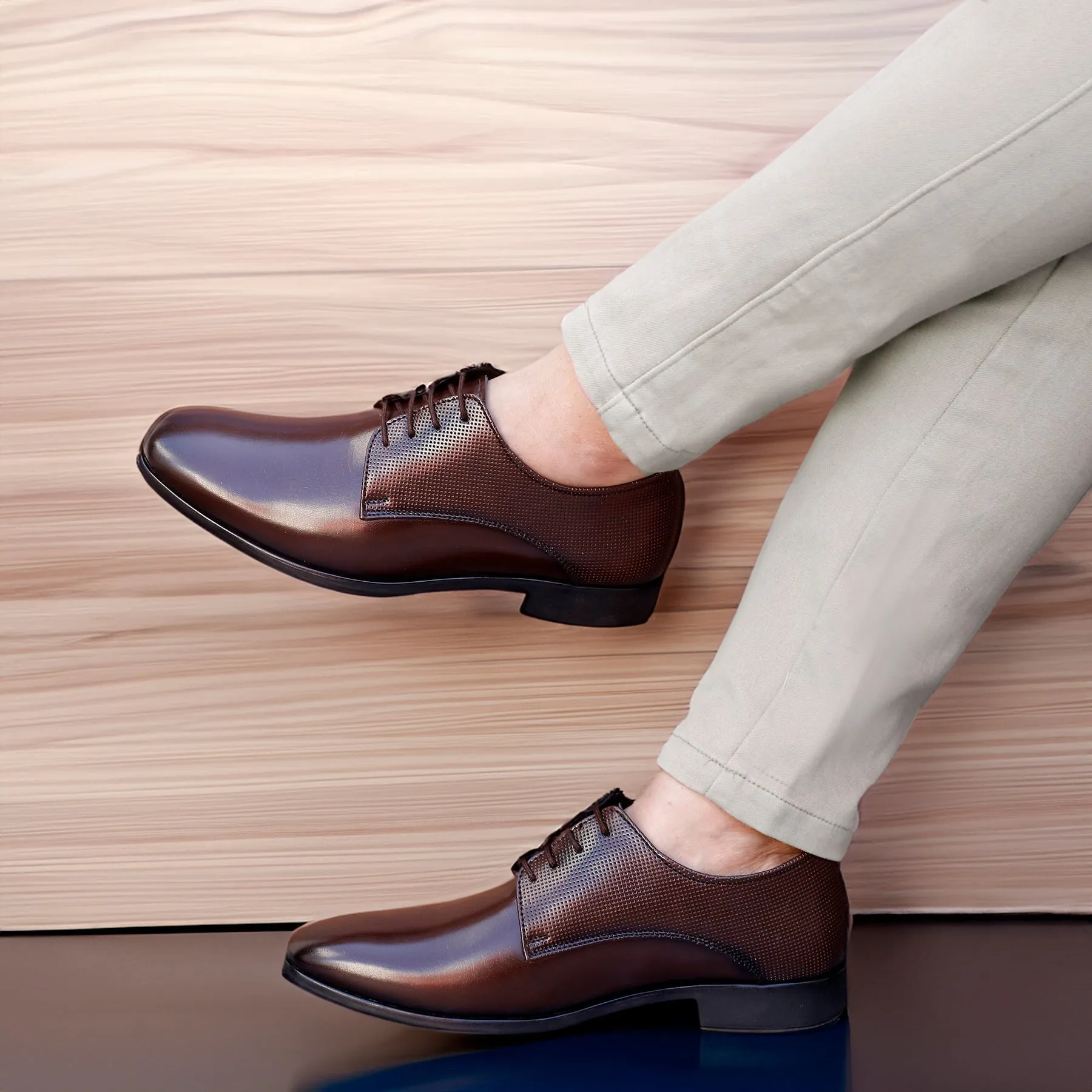 New Stylish Men's In-Trend Lace-up Formal Shoes