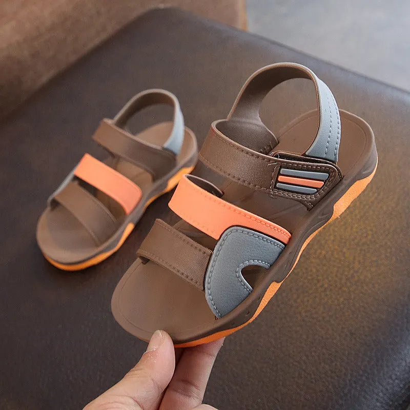 New Summer Children Sandals for girls Flat Beach Shoes