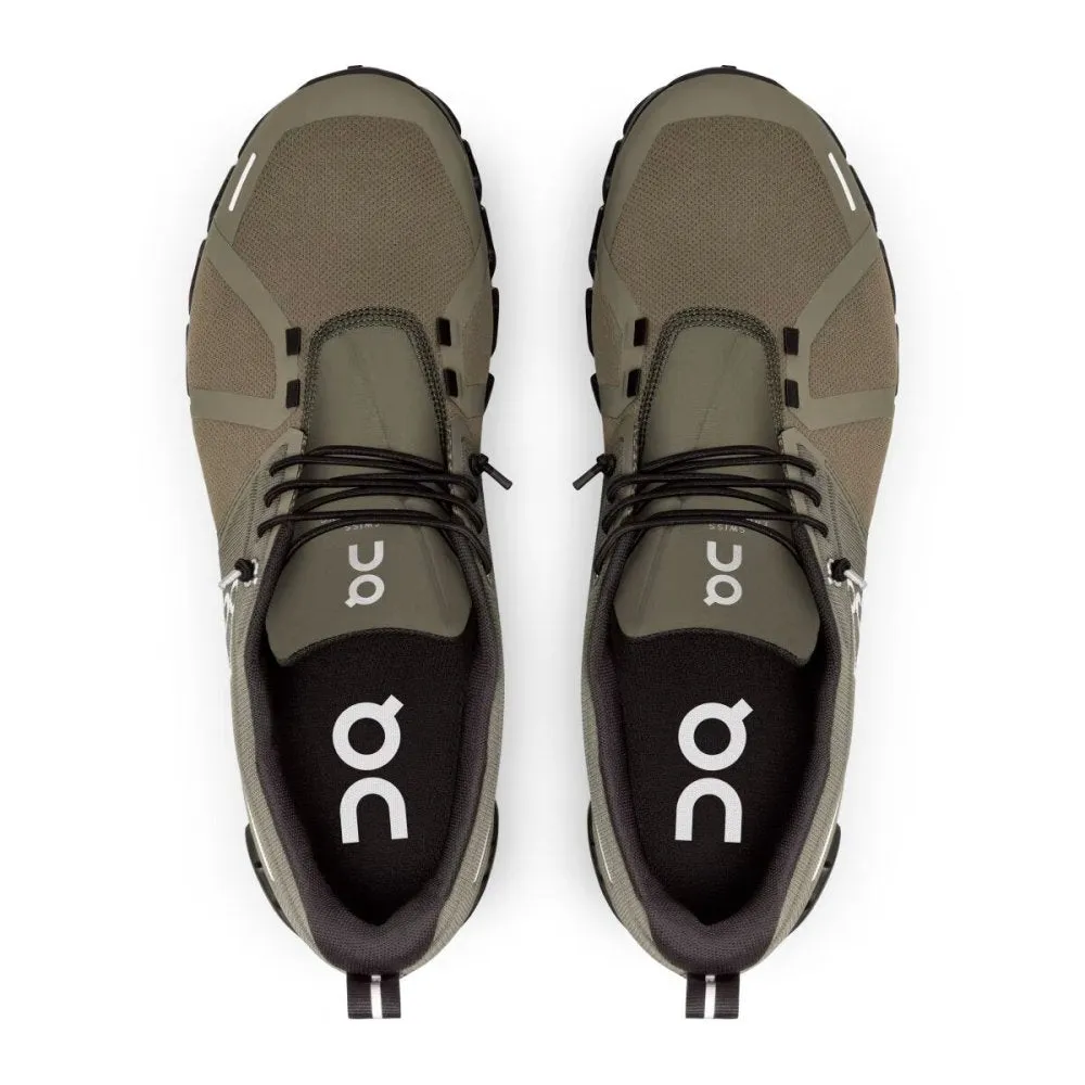 On Men's Cloud 5 Waterproof - Olive/Black