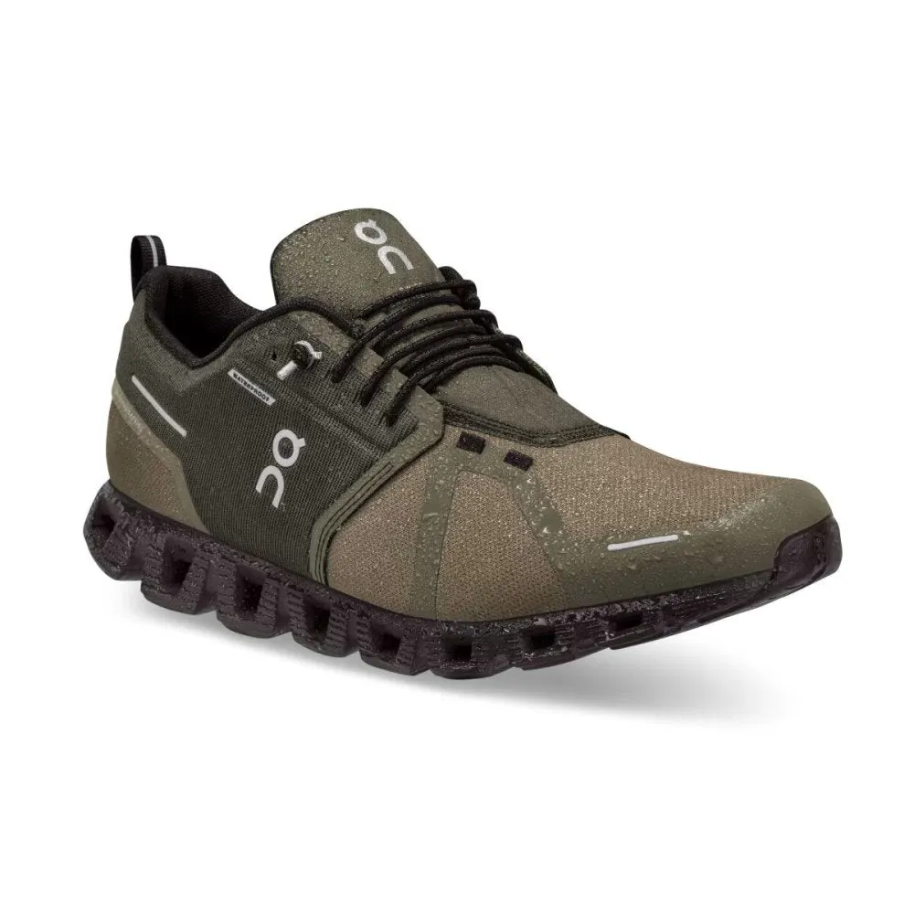 On Men's Cloud 5 Waterproof - Olive/Black