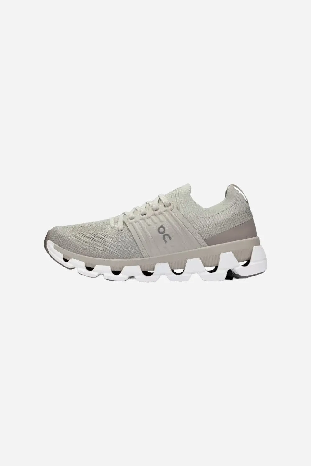 On Running Womens Cloudswift 3 Sneakers in Pearl Fog