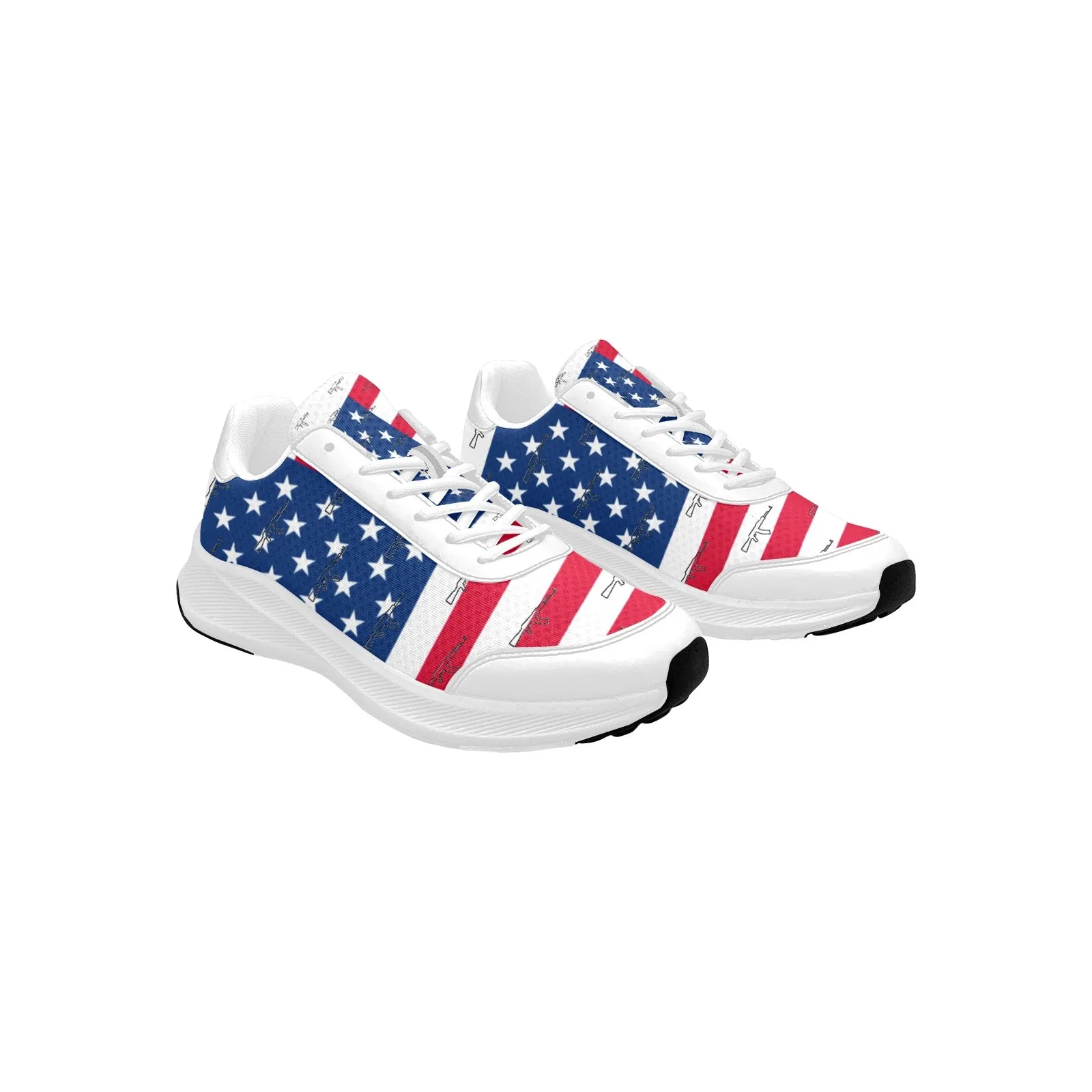 Patriotic usa Men's Mudguard Running Shoes (10092)