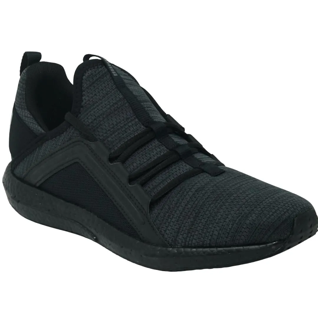 Puma Mega Nrgy Heather Knit Black Trainers