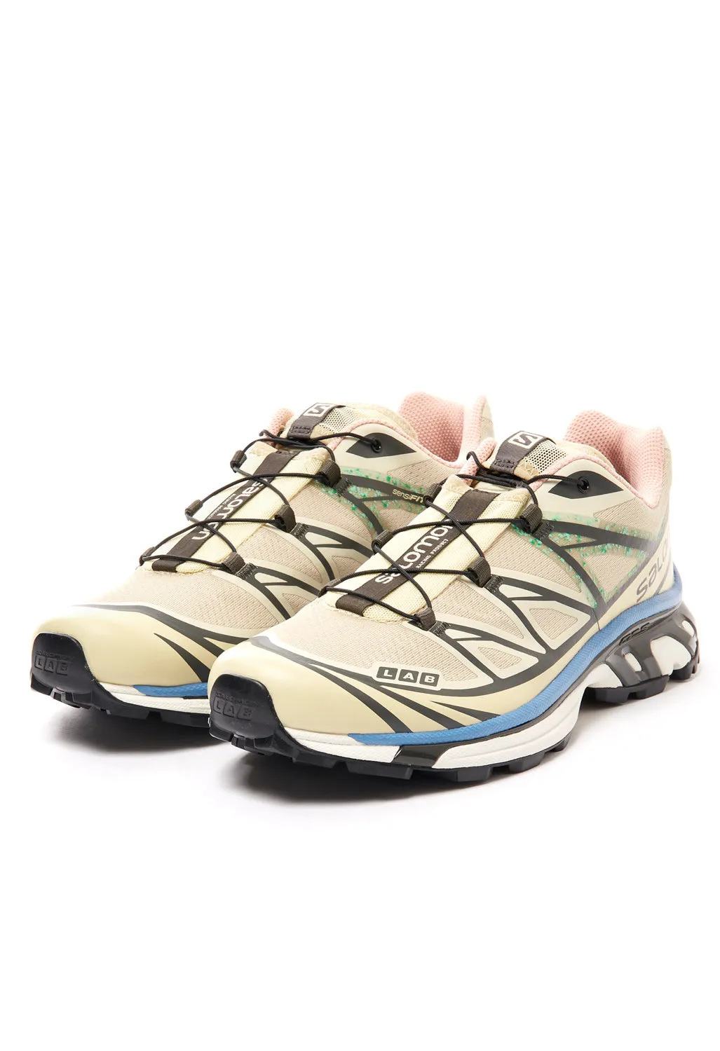 Salomon XT-6 Mindful Trainers - Moth / Vanilla / Granada Sky