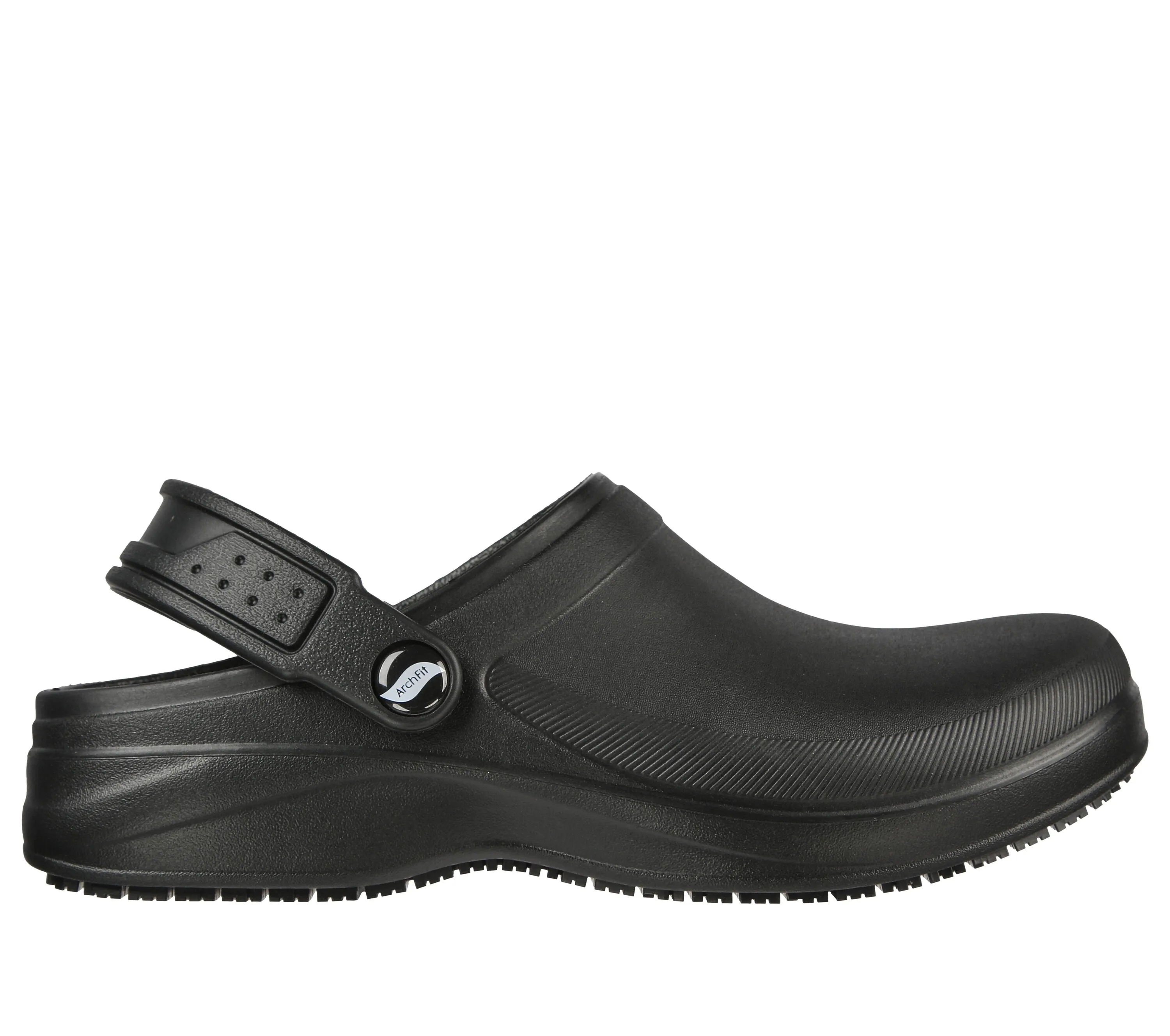 Skechers Women's Riverbound-Pasay SR Work Clog - Black 108067