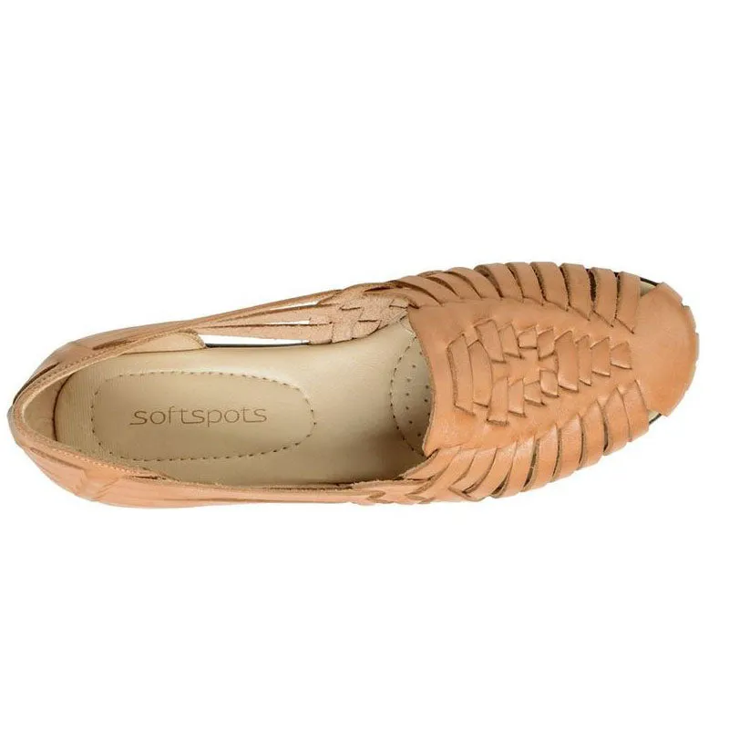 Softspots Trinidad Huarache Flats in Natural